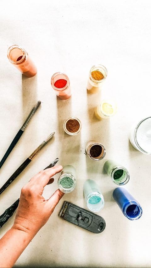 Natural Earth Paint Pigment Sample Pack – 20 Non-Toxic, Archival Earth & Mineral Pigments for DIY Paint – Eco-Friendly, Sustainably Sourced Colors – No Fillers or Additives