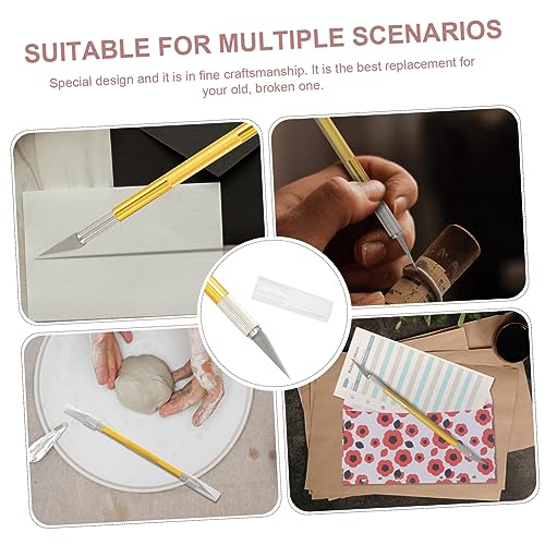 Double Head Engraving Pen for Woodworking Marking Tool Art Craft Cutting Tool