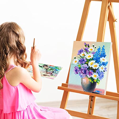 ADXCO 8 Pack Wood Panels 10 x 10 Inch Unfinished Wood Canvas Wooden Panel Boards for Painting, Pouring, Arts Use with Oils, Acrylics - size: 10 x 10 inch