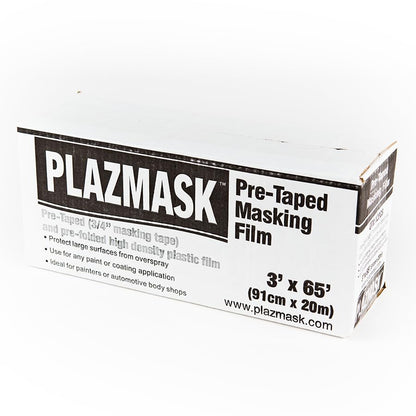 Pre-Taped Masking Film (3-Feet X 65-Feet, 12-Pack) - size: 3-Feet X 65-Feet, style: 12-Pack