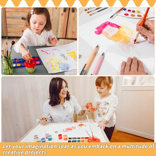 150 Sheets Cotton Watercolor Paper Pad-230GSM Art Paper-9 x 12 inch Painting & Craft Paper, Finger Paints, Watercolor, Tempera, Drawing, Art Room & Home School Crafts - style: 9x12in-110LB/230GSM