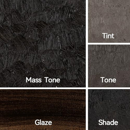 PHOENIX Raw Umber Oil Paint - 40ml / 1.35 Fl oz. Single Tube - Artist Quality Oil Based Paint for Professionals - color: Raw Umber