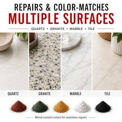II29 Complete 4 oz. Stone Kit - Chips, Cracks, Rebuilds. EZ-Tint 5-Pack - size: 4 oz Kit
