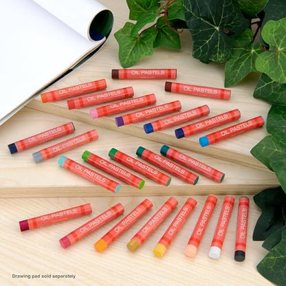 Royal & Langnickel Essentials Oil Pastels, Small, 24 Color Set - size: 24 Pack