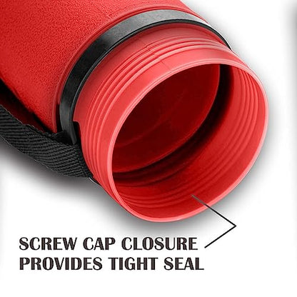JJRING Red Poster Tube, 25" to 40" Extendable Poster Storage Holder Tube with Carrying Strap, Poster Carrying Case for Blueprints, Scrolls, Maps and Architect Papers - color: Red