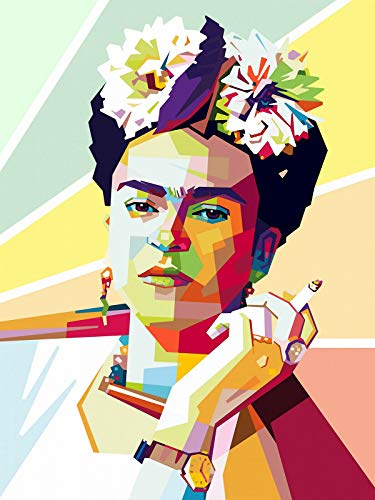 Frida Kahlo Pop VII - CANVAS or PRINT WALL ART