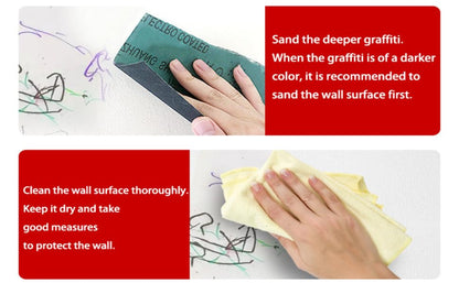 White Wall Paint & Ceiling Paint, Water-Based Odorless Touch Up Paint with Small Roller Paint Brush, Eco-Friendly Latex Primer Paint for Wall Hole Erase Stain Cover Home Indoor Wall Repair(17 oz/500ml)