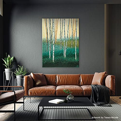 Practica Economy Stretched Cotton Canvas 20-Pack, 12x24 - Acid-Free Acrylic Primed Canvas for Acrylics, Pastels, Graphite, & More! - size: 12" x 24"