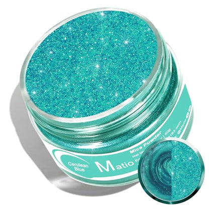 Matio Mica Powder, 1.8oz/ 50g Pine Green Pearlescent Effect Mica Powder for Epoxy Resin Natural Color Pigment for Soap Making, Bath Bomb, Candle Dye, Resin Craft, Paint,Nails,Jewelry, Slime Pigment - color: Pine Green