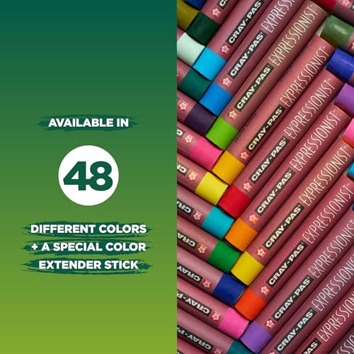 Sakura 36-Piece Cray-Pas Expressionist Assorted Color Oil Pastel Set XLP36