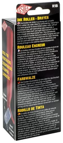 ESSDEE Ink Roller 1.97 Inch - Heavy Duty EPDM 70 Shore Hard Rubber Surface Brayer - Aluminium Core - Block Printing, Scrapbooking, Art Work - size: 50mm