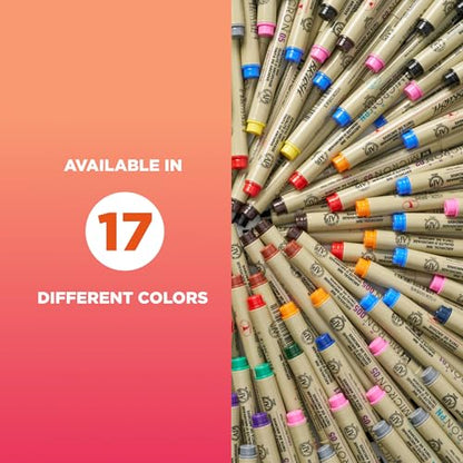 SAKURA Fine, 6 Piece Set, Colors may vary, 6 Count