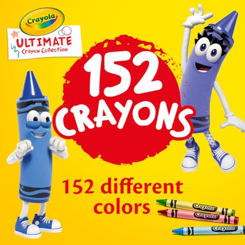 Crayola Ultimate Crayon Box Collection (152ct), Cute School Supplies for Kids, Bulk Crayons Caddy, Kindergarten & Elementary Classroom Must Haves, Ages 3+ - style: Ultimate Crayon Collection