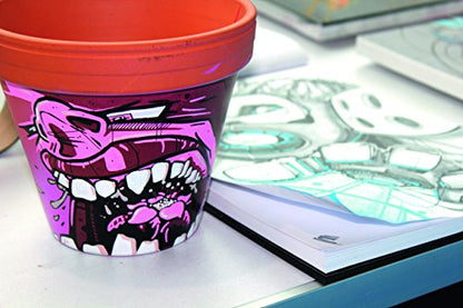 Molotow ONE4ALL Acrylic Paint Marker, 1.5mm, Lago Blue Pastel, 1 Each (127.415) - color: Lago Blue Pastel, style: Paint Marker - 1.5mm