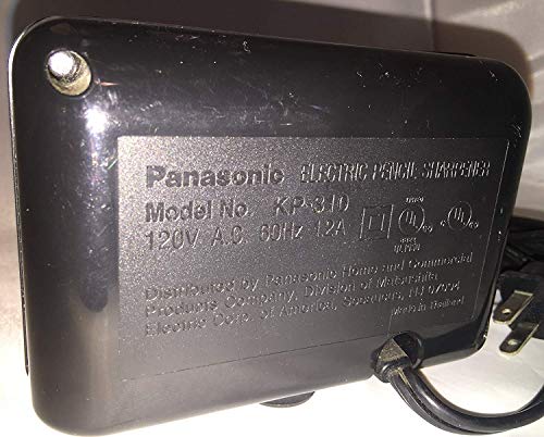 Panasonic(R) KP-310 Electric Pencil Sharpener, Black
