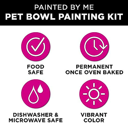 Tulip Painted by Me Ceramic Painting Kit - Pet Bowl - color: Pet Bowl