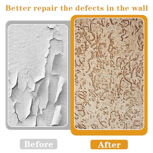 Mabor 2Pcs Texture Sponges, Sponge for Patch/Repair Ceiling Drywall Wall | Round Clay Sponges for Pottery, DIY Painting Ceiling Wall Texture