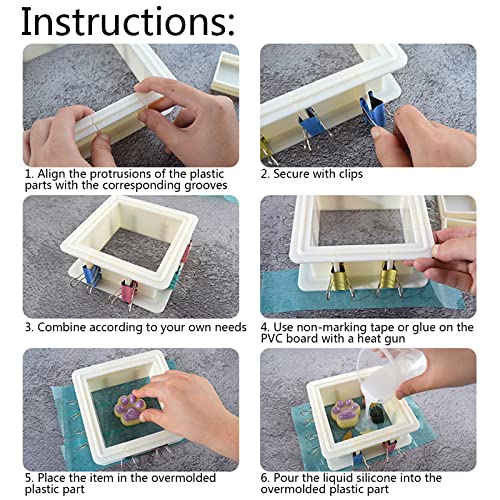 Mold Housing Silicone Making Kit for Make Own Maker for Kit Liquid Rubber