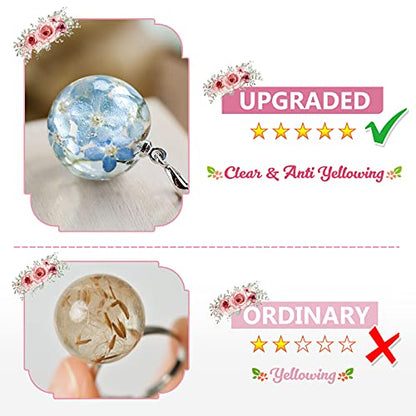 YIEHO UV Resin -Upgraded Crystal Clear Hard UV Curing Epoxy Resin Starter Supplies for Craft Jewelry Making 100g with Gloves - size: 100g