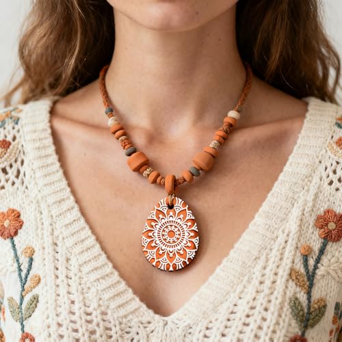 4 Sheets Bohemian Pattern Clay Texture Mat Mandala Polymer Clay Texture Sheets DIY Tools for Pottery Earring Jewelry Making Stamp Engraving Machines, 3.9x2.6inch - style: Bohemian Pattern