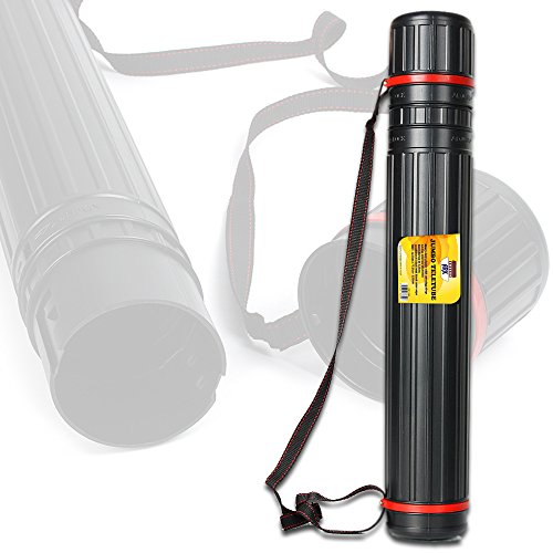 ARK PDT-D66 Jumbo Plastic Extendable Storage Carrying Tube Case - size: PDT-D66