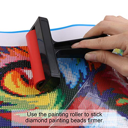 5D Diamond Painting Roller and Fix Tools,Unime Ideal Aligning Repair Pressing Accessories Tools for Full Drill Diamond Painting Kits for Adults (2 Pack)