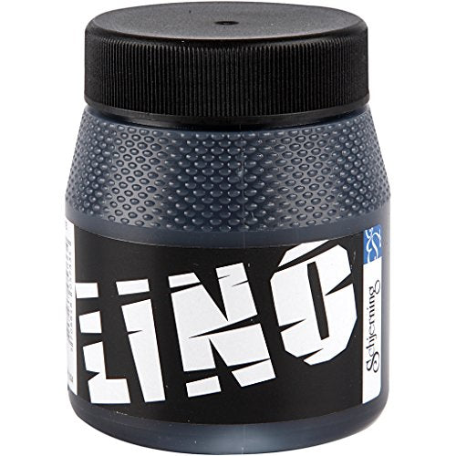 Creativ 100263 Block Printing Ink, Black, 250ml - color: Black