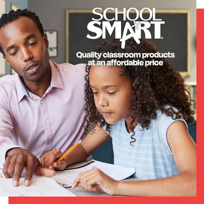 School Smart Railroad Poster Board Paper, 22 x 28 Inches, 4-Ply, White, Pack of 25 - color: High Gloss, size: 4-Ply, Pack of 25