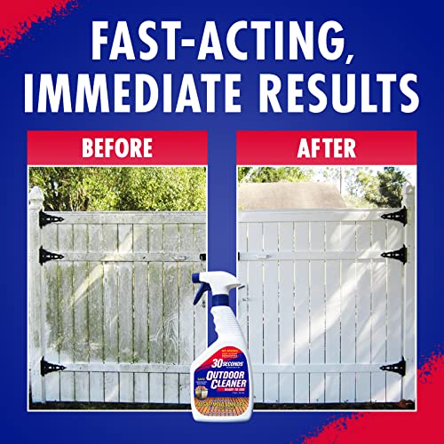 30 SECONDS Outdoor Mold & Mildew Stain Remover Spray | Ready To Use | 32 fl. oz. | 2 Pack - size: 32 Fl Oz (Pack of 2)