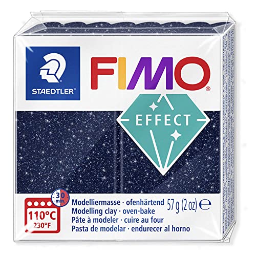 FIMO Soft Polymer Oven Bake Modelling Clay - 57g Blocks - Set of 6 - Galaxy Colours