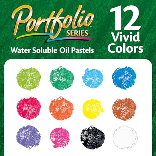 Crayola Oil Pastels Classpack, School Supplies, Water Soluble, 12 Assorted Colors, 300Count - style: CLASSPACK
