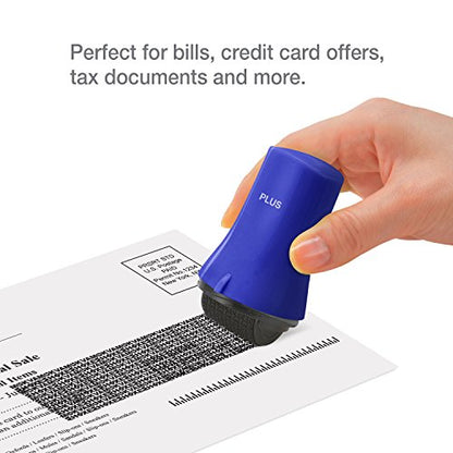 Guard Your ID Wide Advanced Roller 2.0 Identity Theft Prevention Security Stamp Blue - color: Blue, size: wide