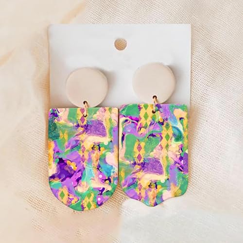 Polymer Clay Transfer Paper, 10 Pcs Abstract Shape Water Soluble Transfer Sheet for Polymer Clay for Polymer Clay Earrings Jewelry Making Disposable Stickers DIY Crafts 5.82X3.93 inch - color: Abstract Shape