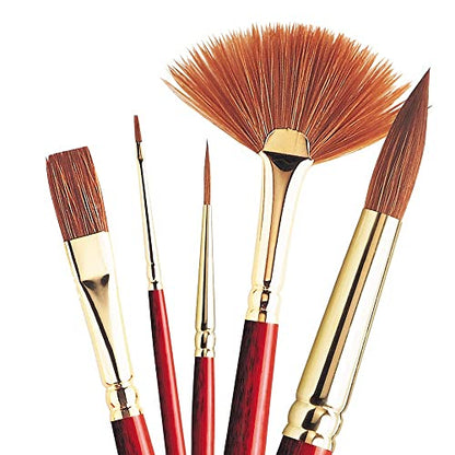 Winsor & Newton Sceptre Gold II Series 101 Short Handle Brush - Round #0 - size: #0, style: Round