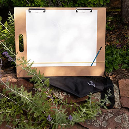 Artist's Loft Field Sketch Board - Drawing Board with Sturdy Clip and Rubber Band, Portable Clipboard for Drafting and Drawing - 1 Pack