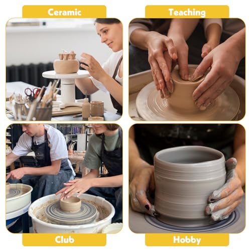4pcs Pottery Sponge, Pottery Stick for Clay 2 Colors Burr Repair Ceramic Tools for Ceramic Throwing Trimming Shaping Carving Clay Projects
