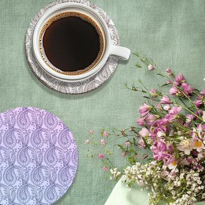 CHGCRAFT Paisley Pattern Polymer Clay Texture Sheets Retro Pattern Silicone Texture Stamp Modeling Pattern Pad for Jewelry and Clay Earrings Tools, 5.5x5.5 inch - style: Paisley