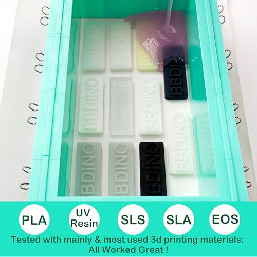 BBDINO Platinum Silicone Mold Making 31A Special for 3D Printing Mold 1100g | Anti Cure Inhibition 1A:1B Mix Self Degassing 3h Fast Cure Silicone for 3D Printing Project & Clay Sculpture Molds Making