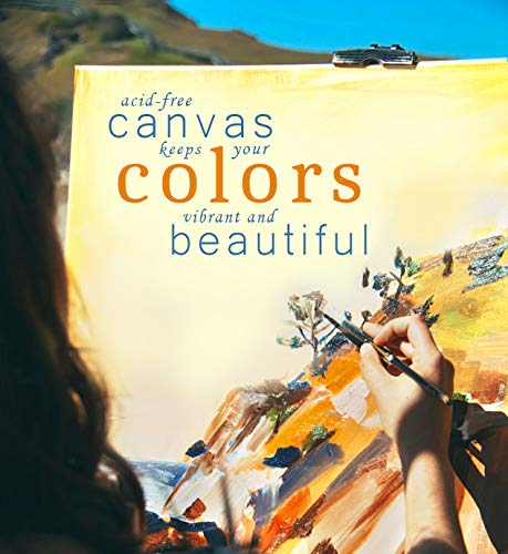 VViViD Double Primed Cotton Canvas 61" Wide Roll Choose Your Size! (25ft x 60") - size: 25ft x 60"