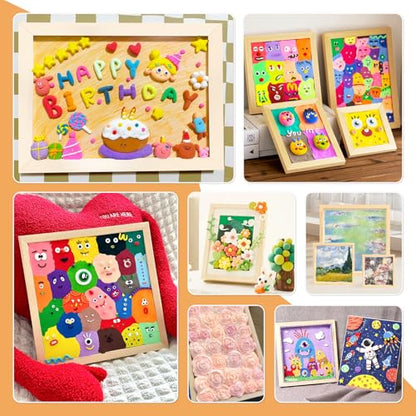 Wood Panels for DIY Painting - Christmas Crafts & Home Décor | 12x12 Inch Canvas Wood Boards, Unfinished Wooden Canvas for Adults (3-Pack) - size: 12*12-3