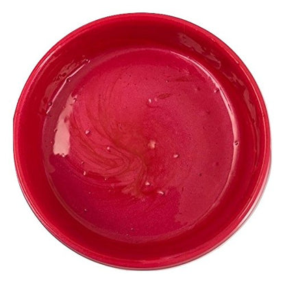 Pearlescent Textile Paint 8 oz. (Carmine) - color: Carmine