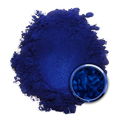 Eye Candy Pigments Premium Blue Mica Powder - Aoi Hi Blue (50gr) - for Epoxy, Resin, Soap, Paint, Woodworking, Acrylic Pouring, Bath Bombs, Fishing Lures - DIY Arts and Crafts Additive - color: Aoi Hi Blue