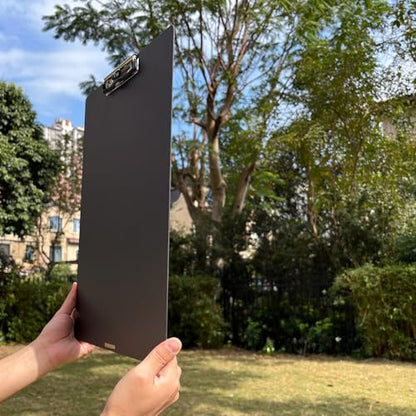 12.6 * 17.6 * 0.06inch 304 Stainless Steel Clip Super Hard&Portable Carbon Fiber Clipboard with Hook&Pen Holder,Strong Low Profile Clip,Dry Carbon Clip Board,Writing Board,Ledger a3 8k - color: 304 Stainless Steel Clip, size: 12.6*17.6*0.06inch+1Clip