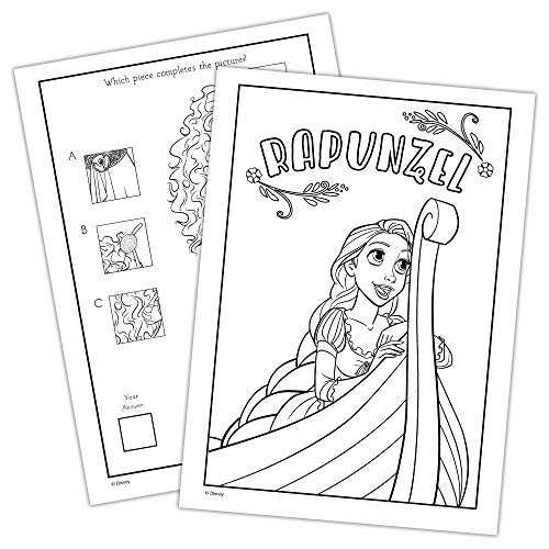 Disney Princess Official Activity Book with Mini Pencils 45648 Bendon - style: Disney Princess Coloring with Colored Pencils