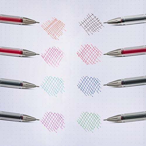 Pentel Arts Slicci Extra Fine Gel Pen, 0.25mm, Purple Ink, 1 Pack (BG202BPV) Violet - color: Violet, size: 1 Count (Pack of 1), style: 0.25mm