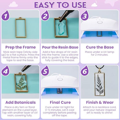 LET'S RESIN UV Resin Jewelry Making Kit - 153Pcs Crystal Clear 250g UV Resin Kit with Light, UV Resin Molds, Resin Starter Kit for Beginners, Keychain&Earring Making, Craft Decor - size: 250g Jewelry Making Kit
