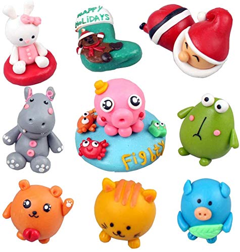 CiaraQ Polymer Clay Kit, Mini Modeling Clay Set for Kids/Beginners/Artist, 24 Colors - color: 24 Colors