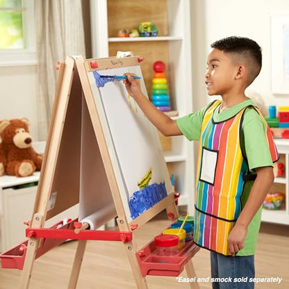 Melissa & Doug Easel Paper Roll - 17 Inches Wide, 75 Feet Long for Painting, Drawing, Art and Craft Projects for Kids
