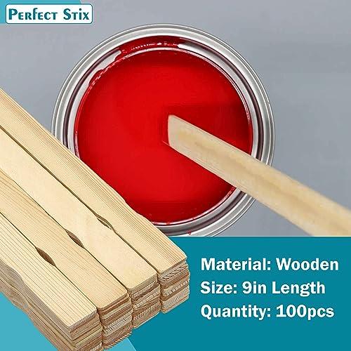 Perfect Stix "9"" Paint Paddles- Pack of 100ct" - size: Pack of 100ct