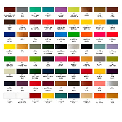 Liquitex Basics Acrylic Paint Set, 72 x 22ml (0.74-oz) Tubes - style: 72 x 22ml (0.74-oz)